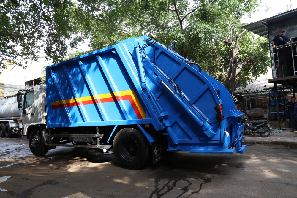 Xe Ép Rác Hino FG8JJ7A (14 Khối)