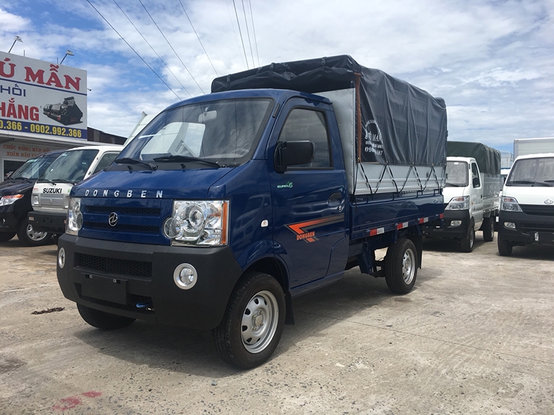 Giá xe tải 1 tấn | xe dongben 2020 : dongben 1021 thùng — 870kg | 810kg | 770kg +bình dương