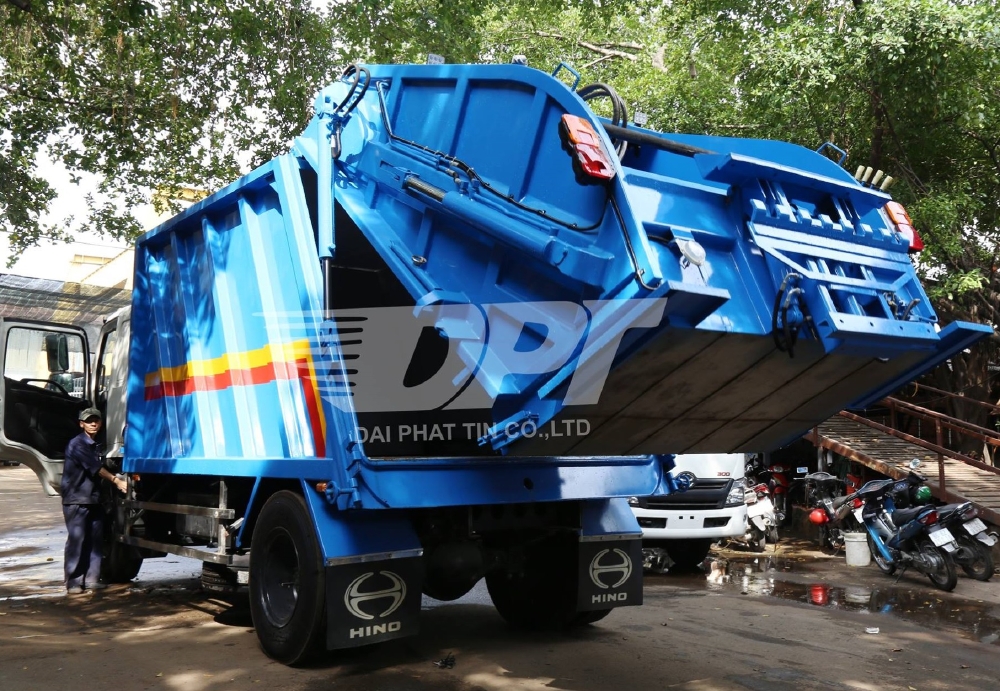 Xe Ép Rác Hino FG8JJ7A (14 Khối)