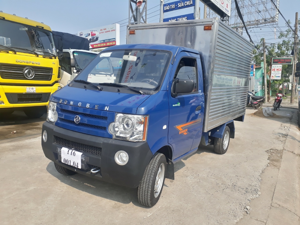 Giá xe tải 1 tấn | xe dongben 2020 : dongben 1021 thùng — 870kg | 810kg | 770kg +bình dương