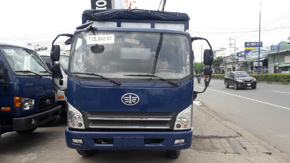 Giá xe tải faw 2020 ~ +faw 7t3 | 7.3 tấn chiều dài +thùng 6m2 | faw 7 tấn +máy hyundai
