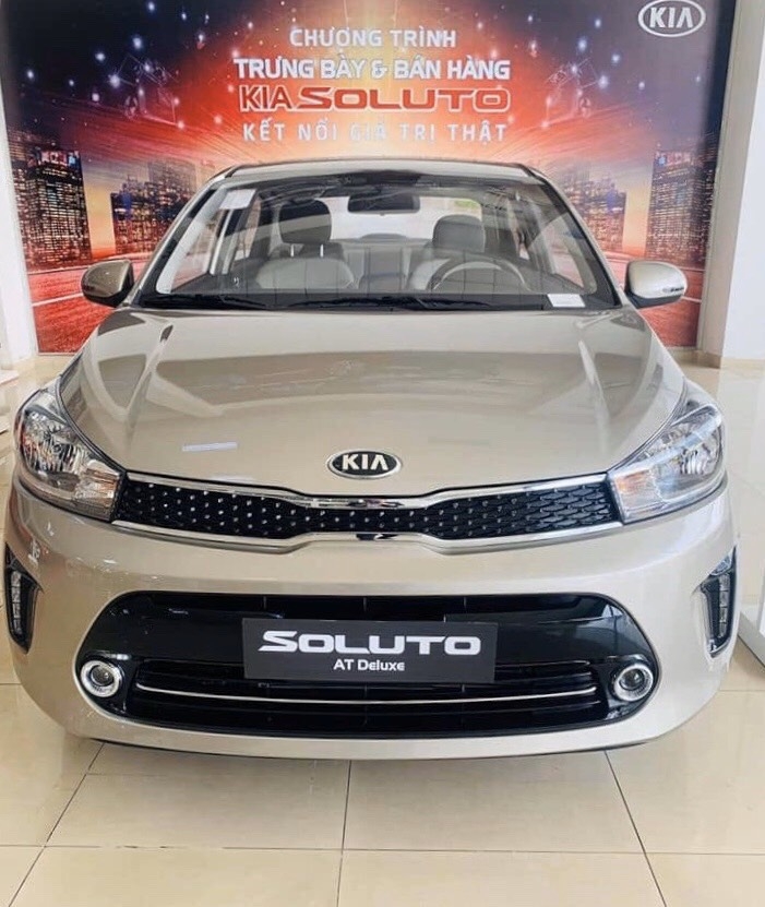KIA SOLUTO AT FULL OPTION, HỖ TRỢ 80%, ĐĂNG KÝ GRAB...