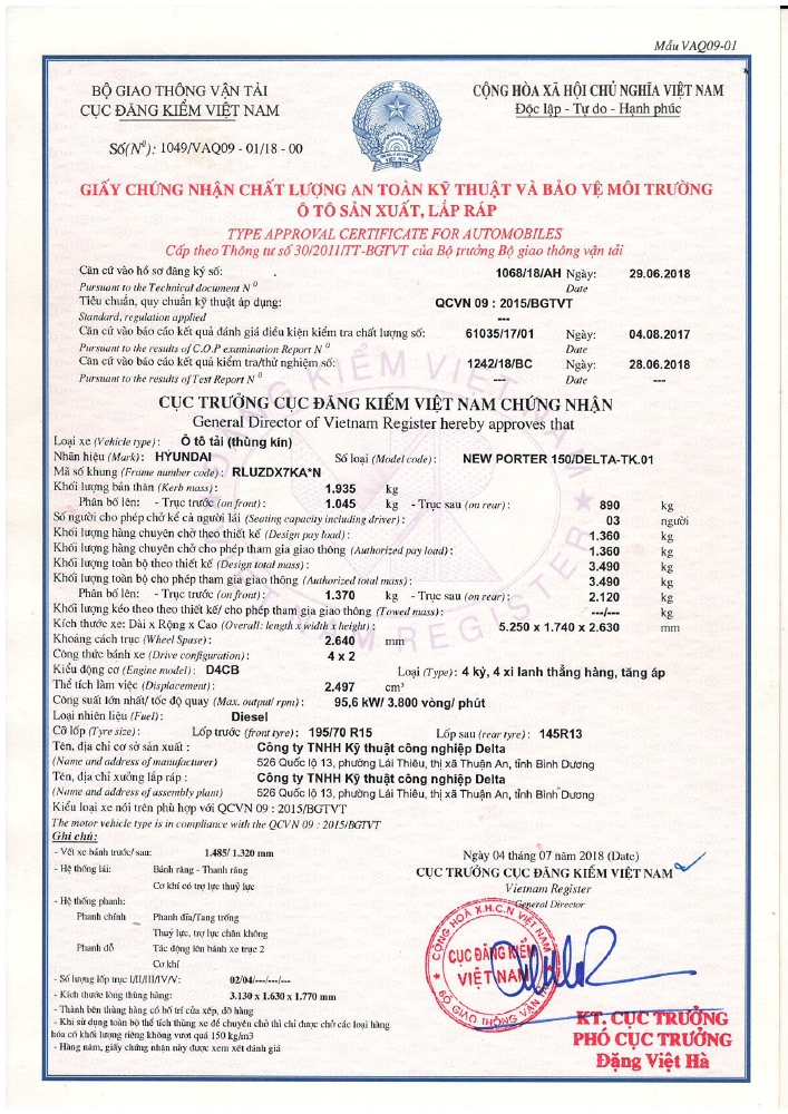 CẦN BÁN HYUNDAI THÙNG CÁNH DƠI BÁN HÀNG LƯU ĐỘNG HỢP LỆ GIẤY TỜ