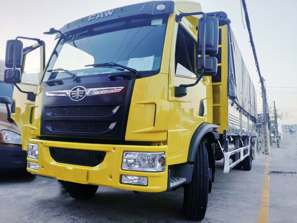 Xe tải faw 7.1 tấn thùng dài 8 mét chở pallet model 2020|Hỗ trợ trả góp 80%