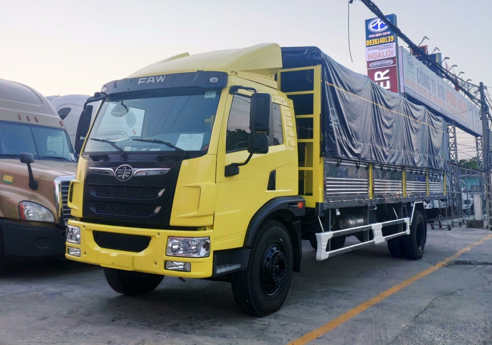 Xe tải faw 7.1 tấn thùng dài 8 mét chở pallet model 2020|Hỗ trợ trả góp 80%