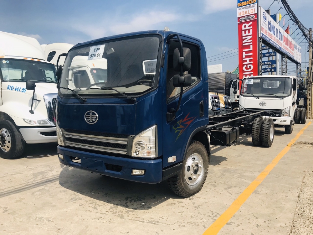Xe tải 7 tấn giá rẻ ~  máy hyundai d4db , chiều dài thùng 6m2 | faw 7t3 ~| faw 7.3 tấn | faw 7 tấn 3