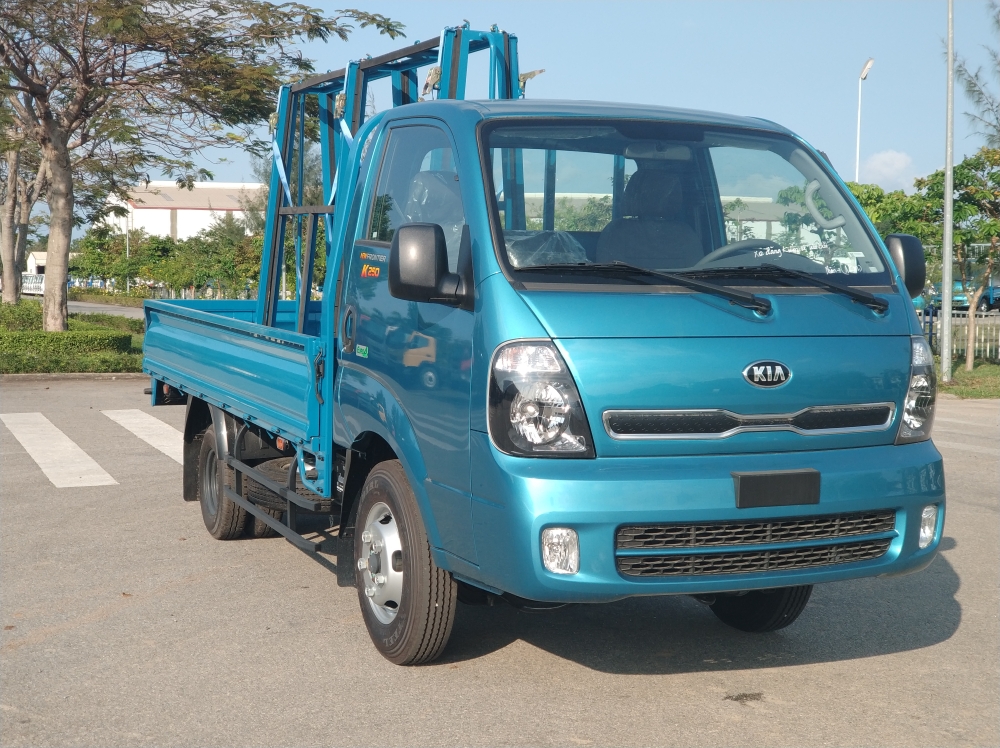 Xe tải Kia K250 Thùng Giá Chữ A - Xe tải Kia Thùng Giá Chở Kính - Tải Trọng 2490 KG