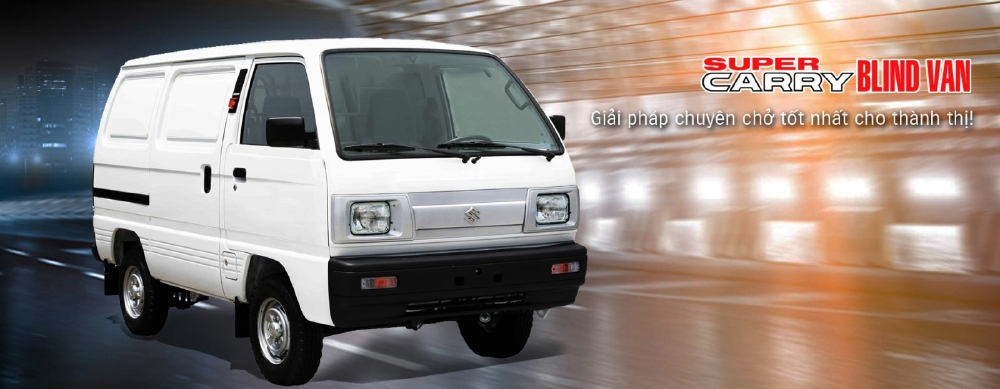 Suzuki Blind Van-Chạy được 24/24 trong thành phố-Trả trước 117tr có xe