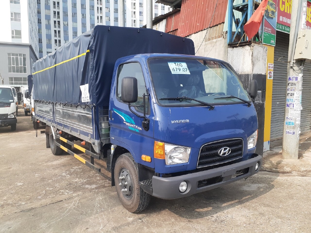 Hyundai 7 tấn thùng dài 5m7