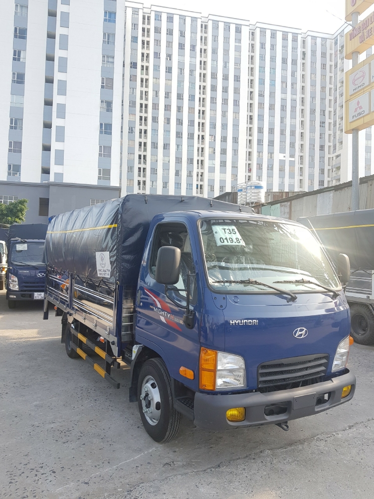 Xe tải HYUNDAI N250SL – 2,4 Tấn – Thùng dài 4,3m.