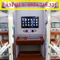 Bán xe 34 giường, đời mới 2020 xe Giường VIP.