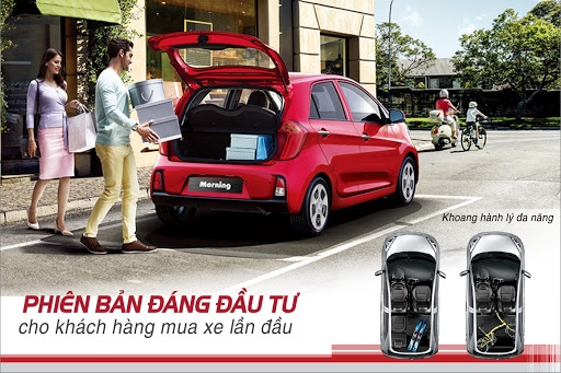 KIA Hải Dương - KIA Morning sang trọng, giá cả phải chăng, tiết kiệm nhiên liệu