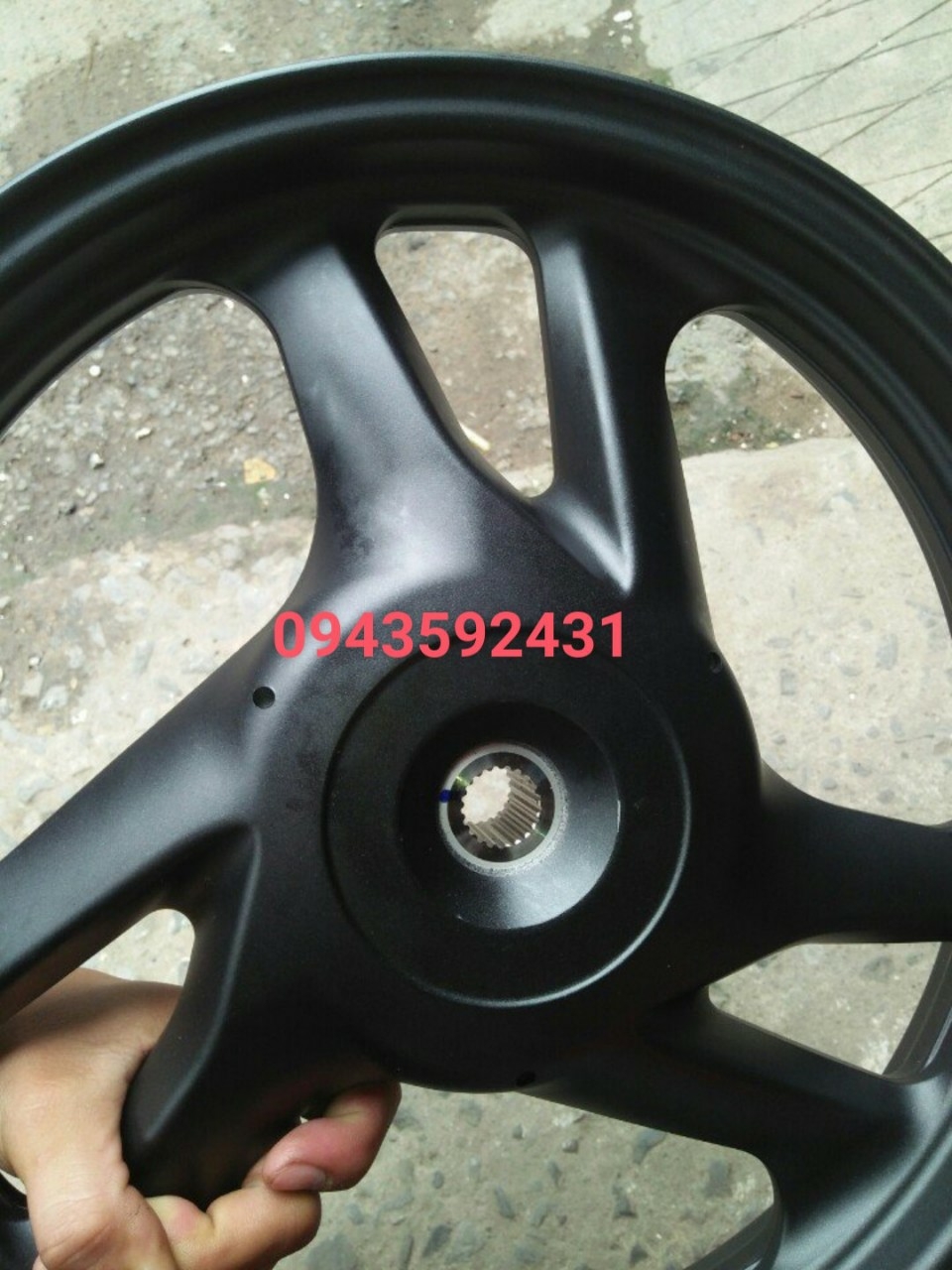 Mâm Air Blade zin theo xe chưa lăn bánh