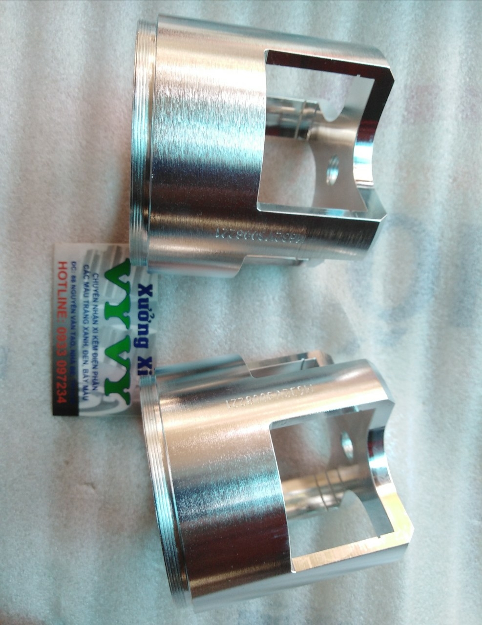 Em nhận gia công xi mạ Mặt Bích, Phụ Kiện CNC.