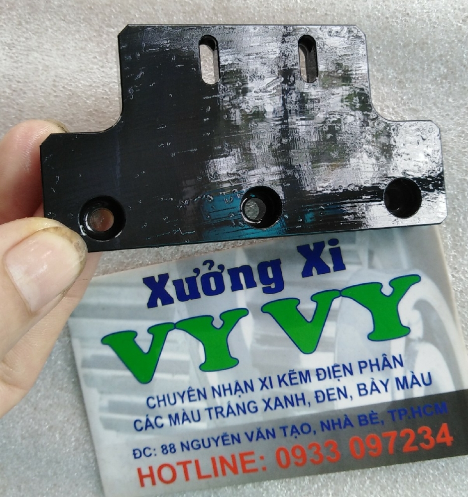 HCM Cty dịch vụ xi mạ kim loại chuyên nghiệp. Kẽm, Black Oxide Steel.