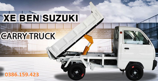 Xe ben suzuki 500kg , xe suzuki tải 500kg | suzuki carry truck.