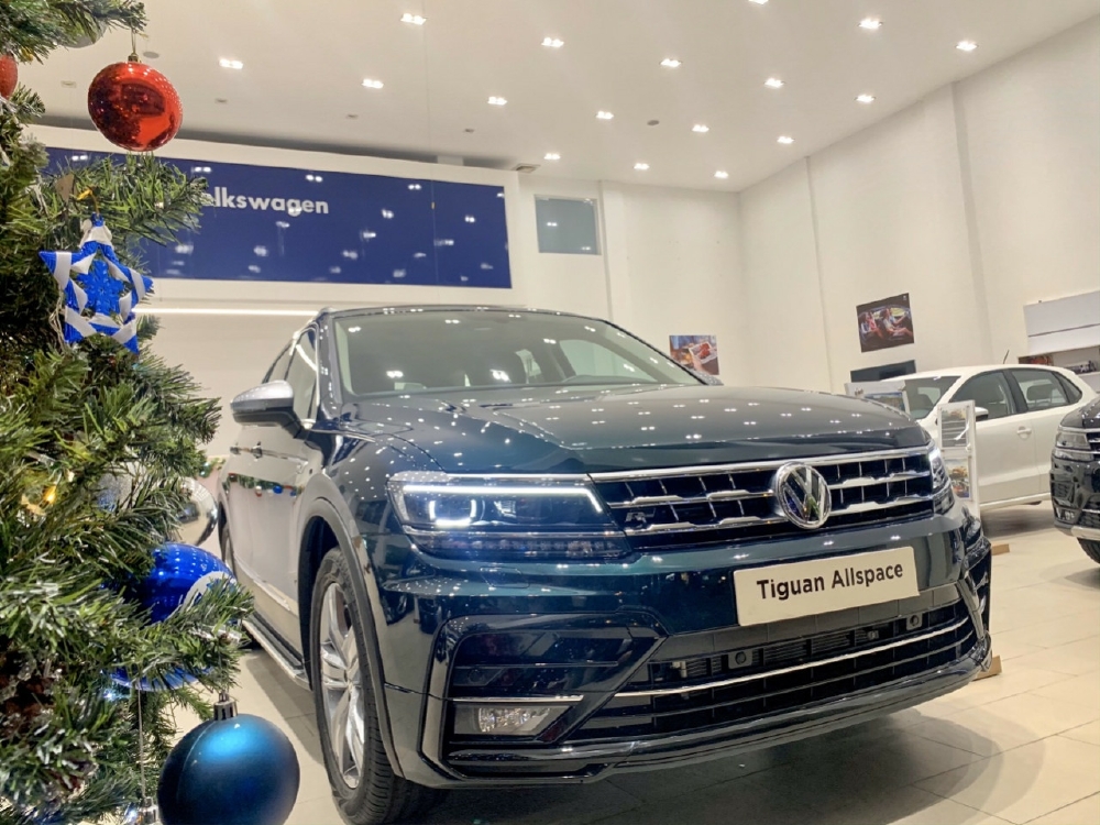 🔺️Xe Volkswagen Tiguan Màu Xanh Rêu 2020 Hiếm có