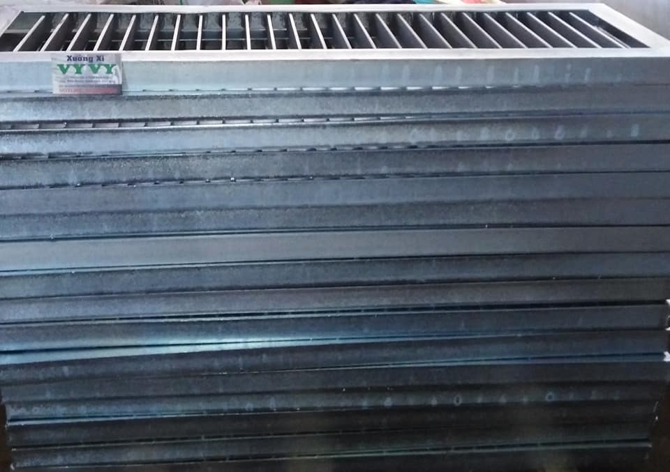 Nhận xi mạ nắp hố ga kV HCM. Giá 5k.kg