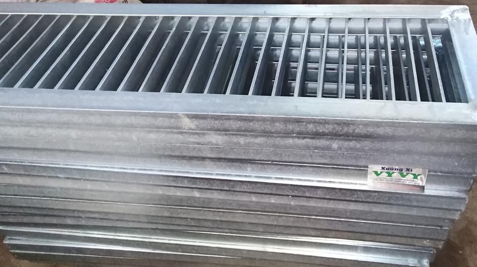 Nhận xi mạ nắp hố ga kV HCM. Giá 5k.kg