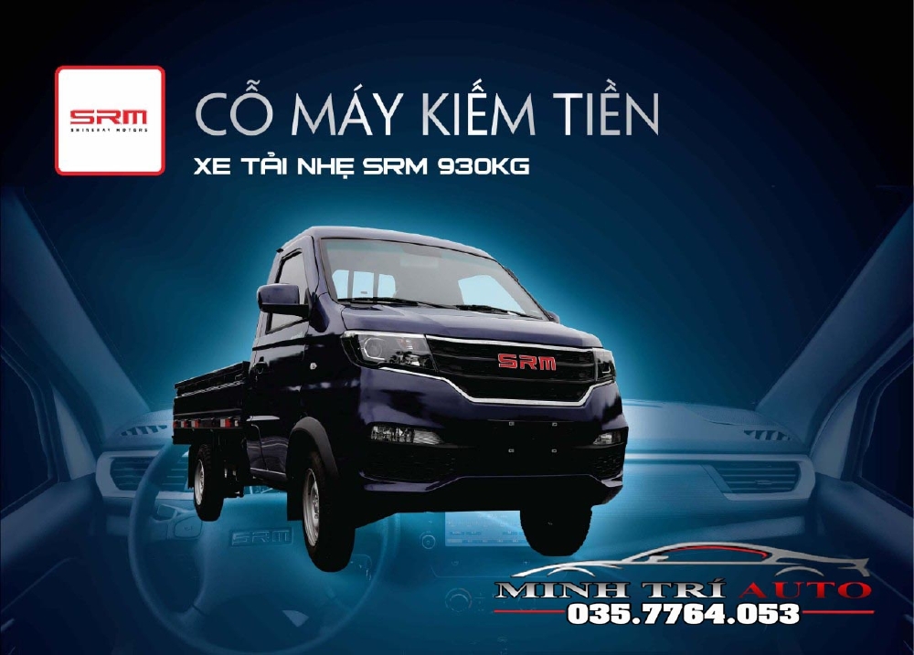 báo giá xe tải dongben srm 930kg giá rẻ- hậu mãi tốt-liên hệ 0357764053