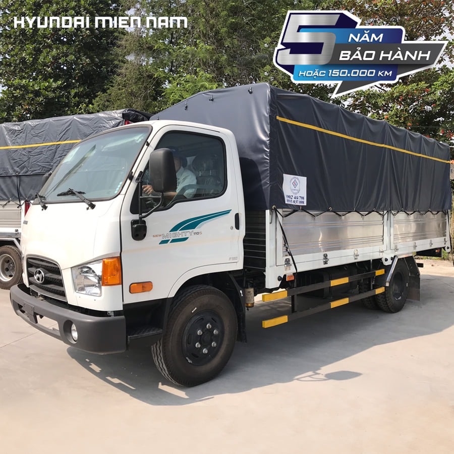 Hyundai new mighty 110sp- tải 7 tấn thùng 4.9m sản xuất năm 2019