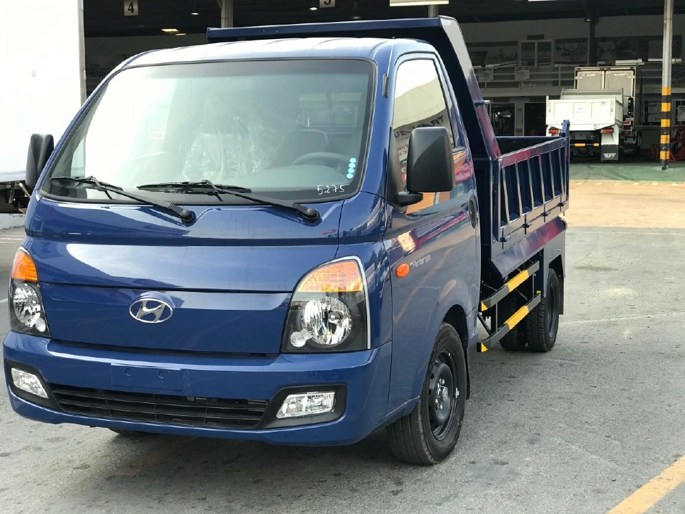 Xe ben Hyundai H150 1.3 khối. Xe ben Hyundai vay 70% giá trị xe