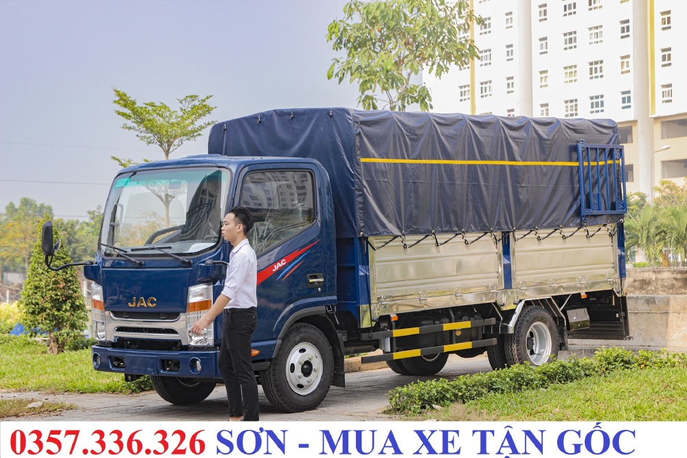Xe tải JAC 3.5 tấn 2020 máy ISUZU TẶNG 12TR khi mua xe