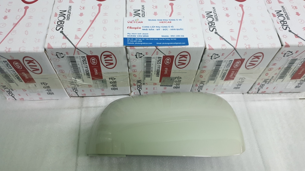 Ốp kính chiếu hậu trái ,phải KIA Morning