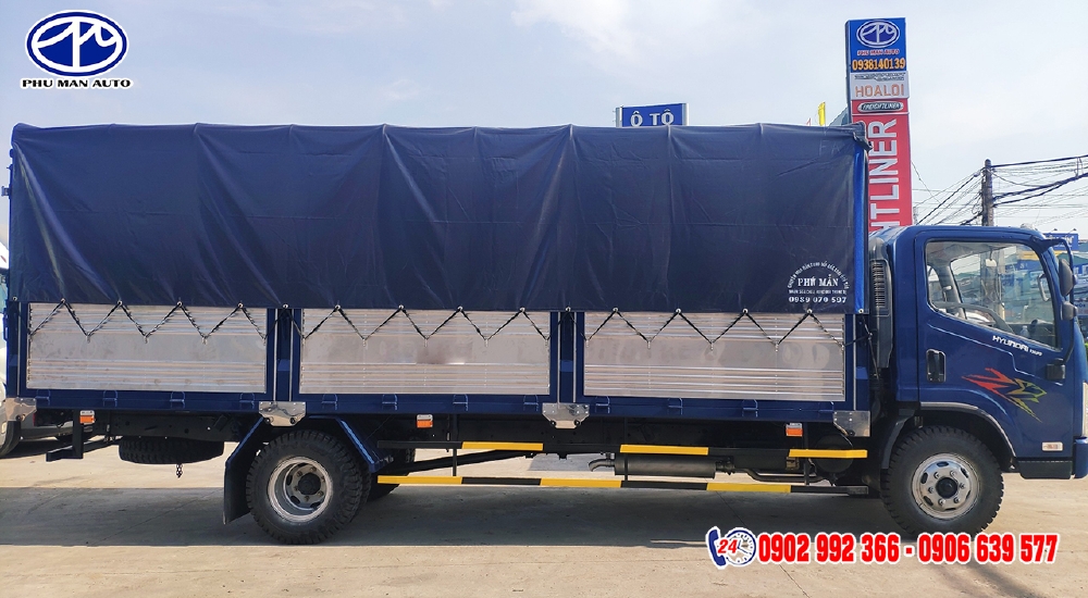 Bán xe tải faw 7 tấn thùng dài 6m2 giá rẻ - Xe tải giải phóng 7 tấn thùng bạt
