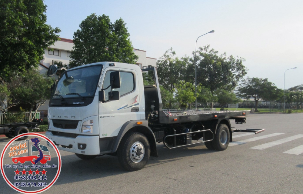Bán xe tải cứu hộ kéo chở xe 5 tấn Nhật Bản Mitsubishi Fuso FA gía tốt nhất Hà Nội