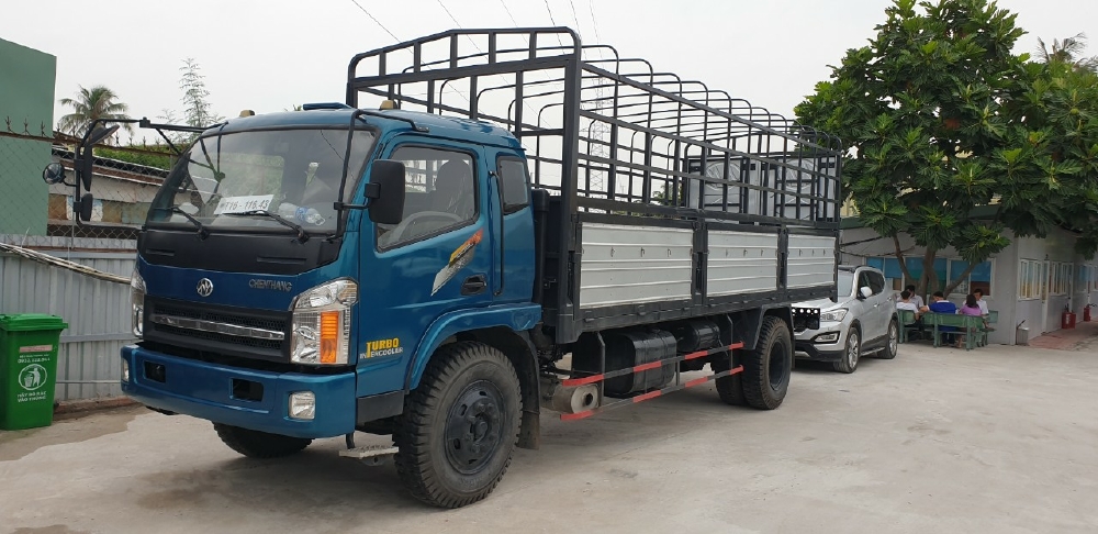 Xe tải chiến thắng 7.2 tấn ga cơ - thùng bạt 6.7 mét | Giá thanh lý