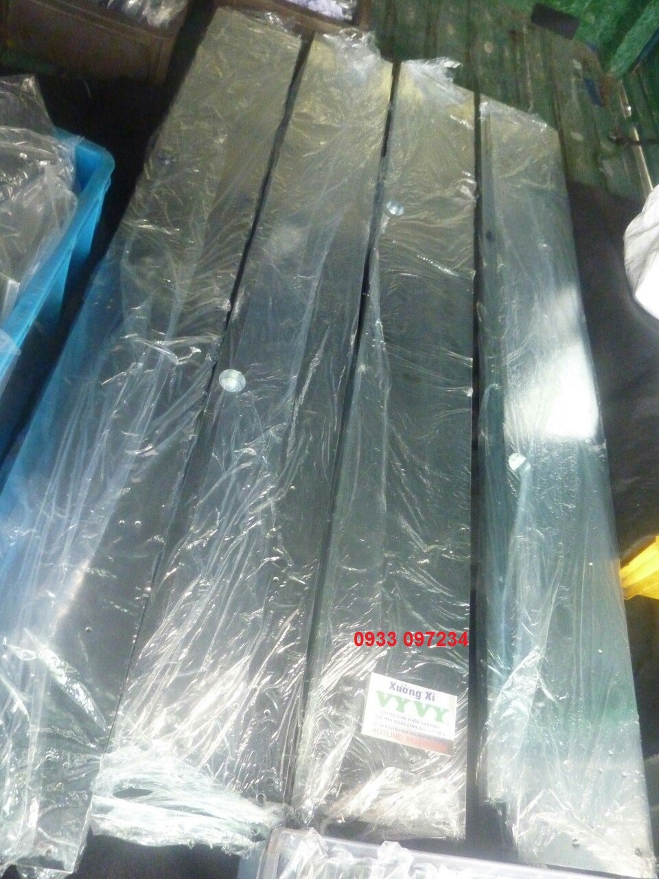 Gia công xi mạ kẽm sắt,thép các dự án công trình xây dựng.