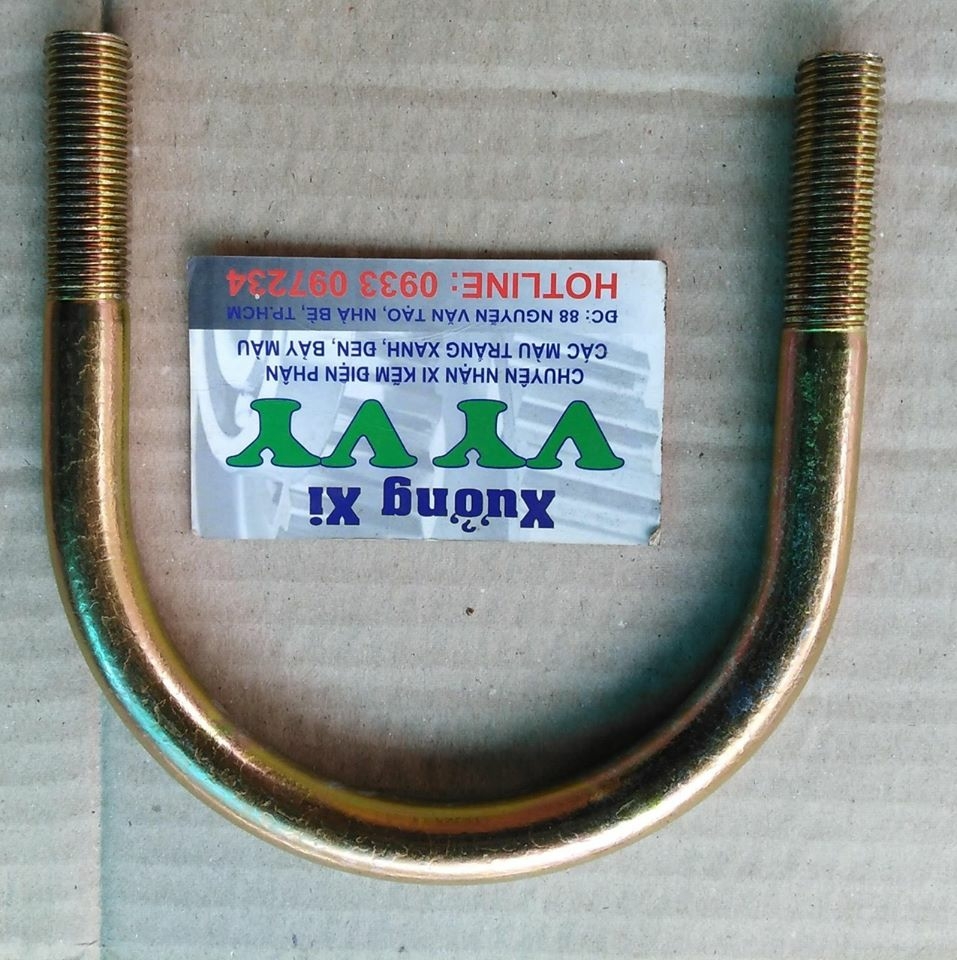 HCM đơn vị xi mạ kẽm Cr3 trắng xanh mặt bích ngoại quan đẹp hoàn hảo.