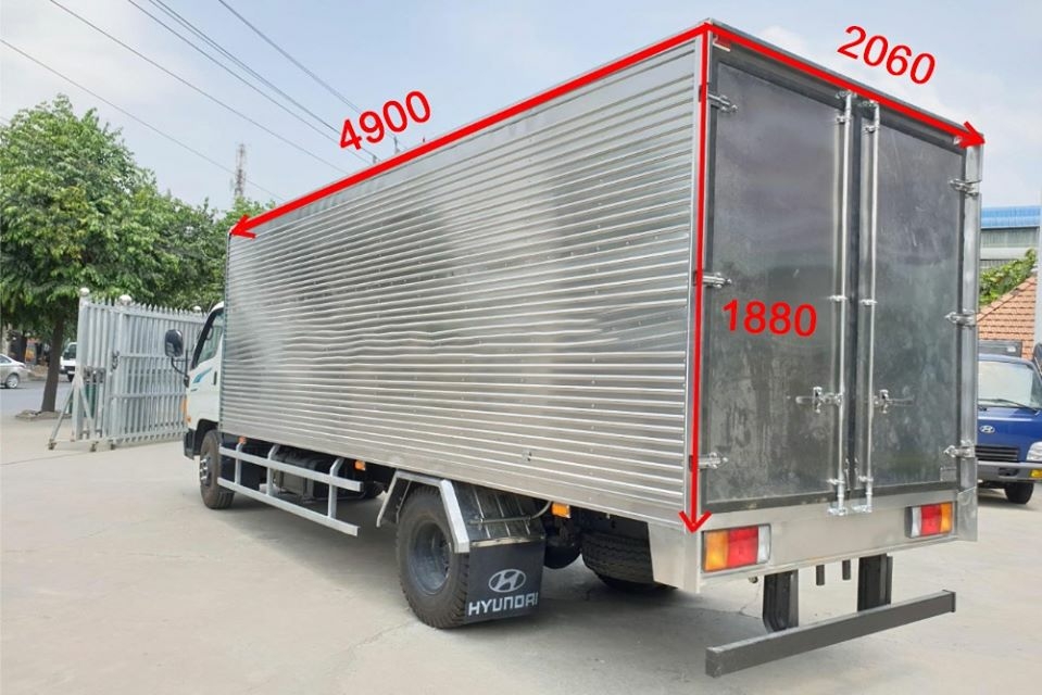HYUNDAI NEW MIGHTY 110SP Tải Trọng 6950kg Thùng Dài 4,9m
