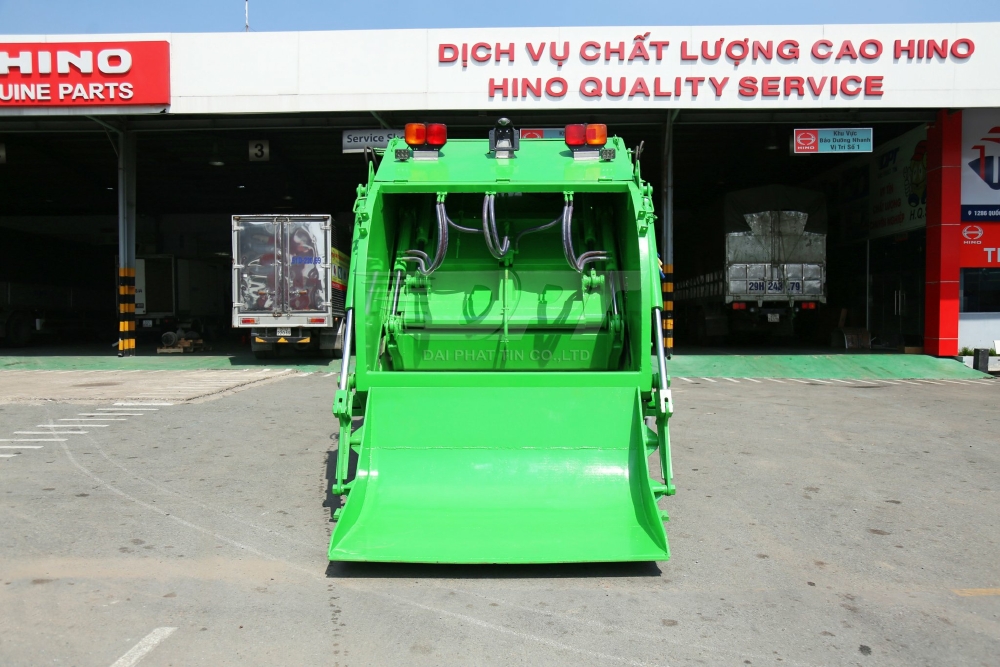 Hino XZU342 xe ép rác (6 khối)