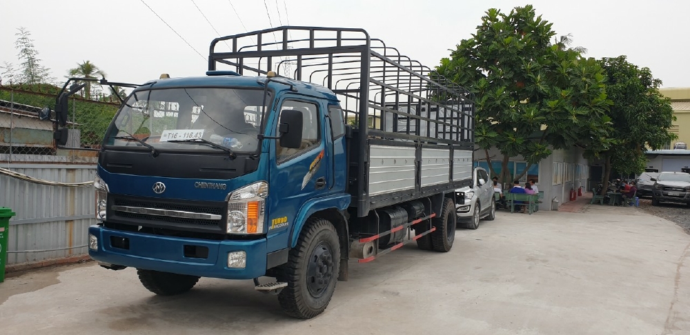 Bán xe tải chiến thắng 8 tân ga cơ -thùng bạt 6m3 | Giá thanh lý