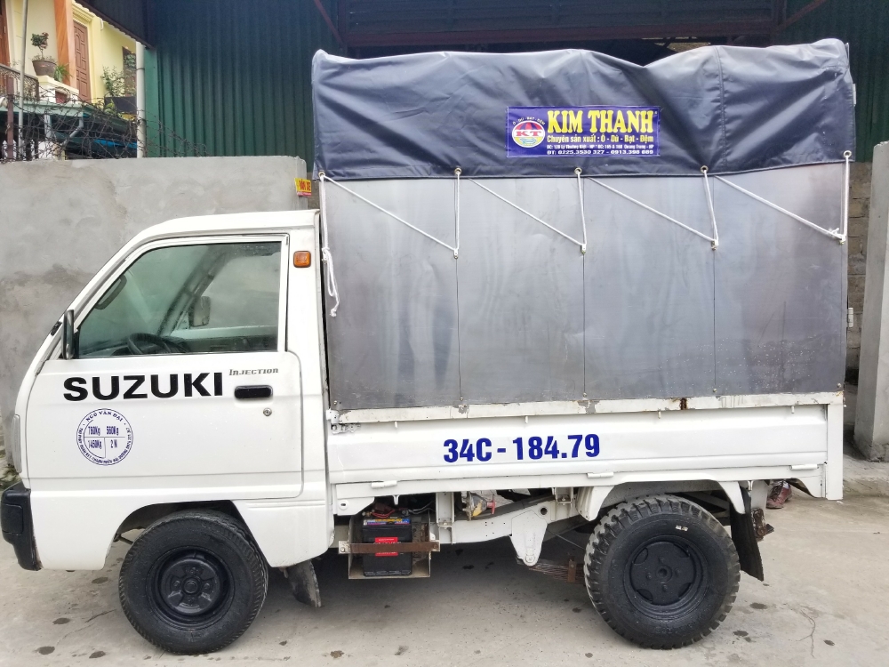 xe tải suzuki cũ thùng mui bạt đời 2011 tại Hải Phòng Nam Định Thái Bình Quảng Ninh 0906093322