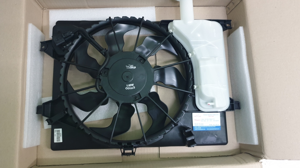 253803X000 253803X100 Bộ quạt gió két nước Kia Forte, Cerato, K3, Huyndai Avante, Elantra