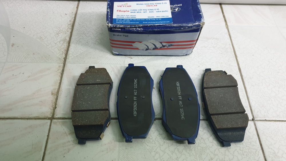 581012S000 Má phanh (bố thắng) trước Kia Optima, Huyndai Sonata