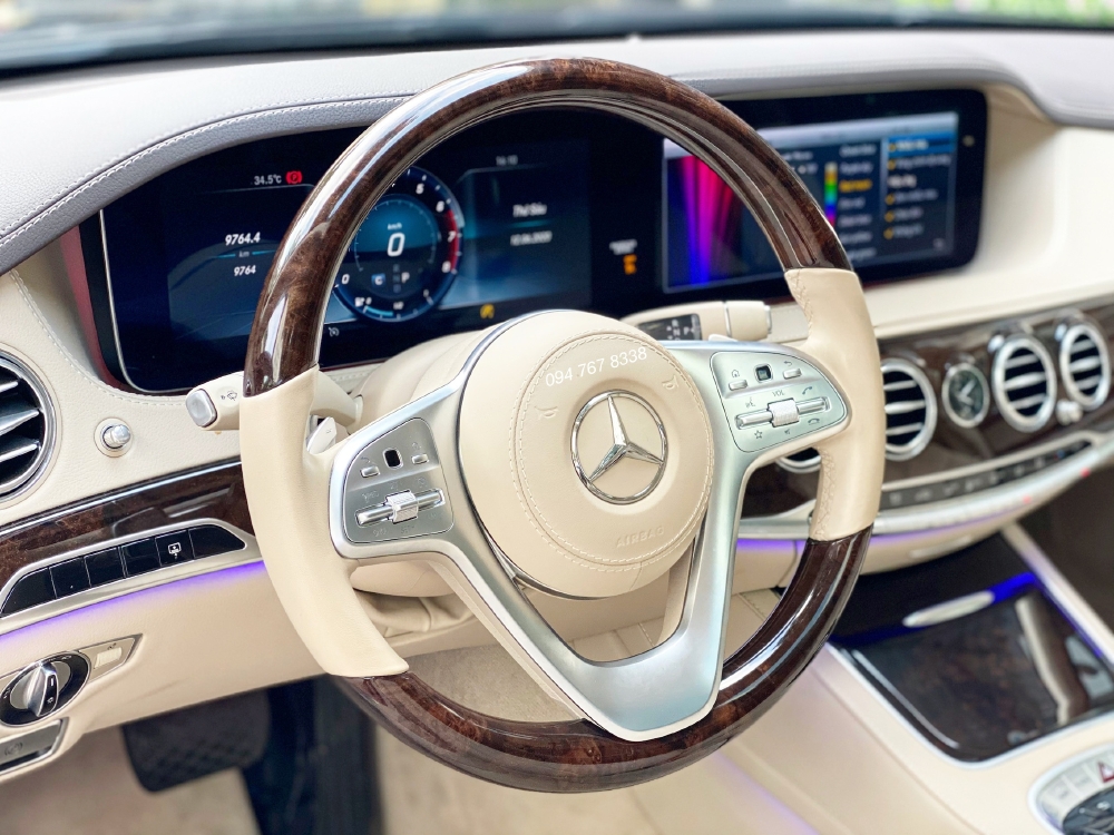 Bán Mercedes S450L 2020 Đen nt Kem Siêu lướt chính chủ biển đẹp Rẻ hơn mua mới 650tr