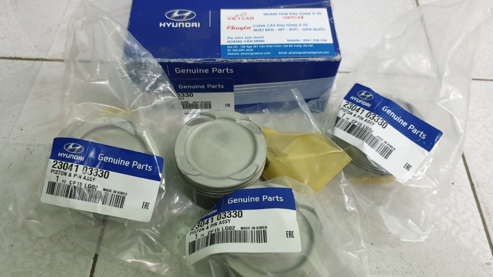 2304103330  PISTON 1.2 STD KIA MORNING  PICANTO
