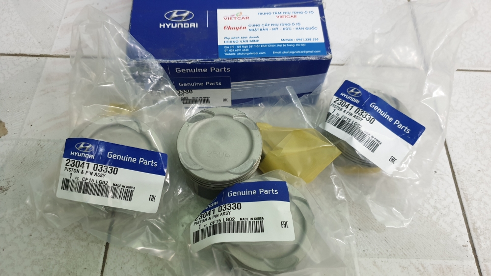2304103330  PISTON 1.2 STD KIA MORNING  PICANTO