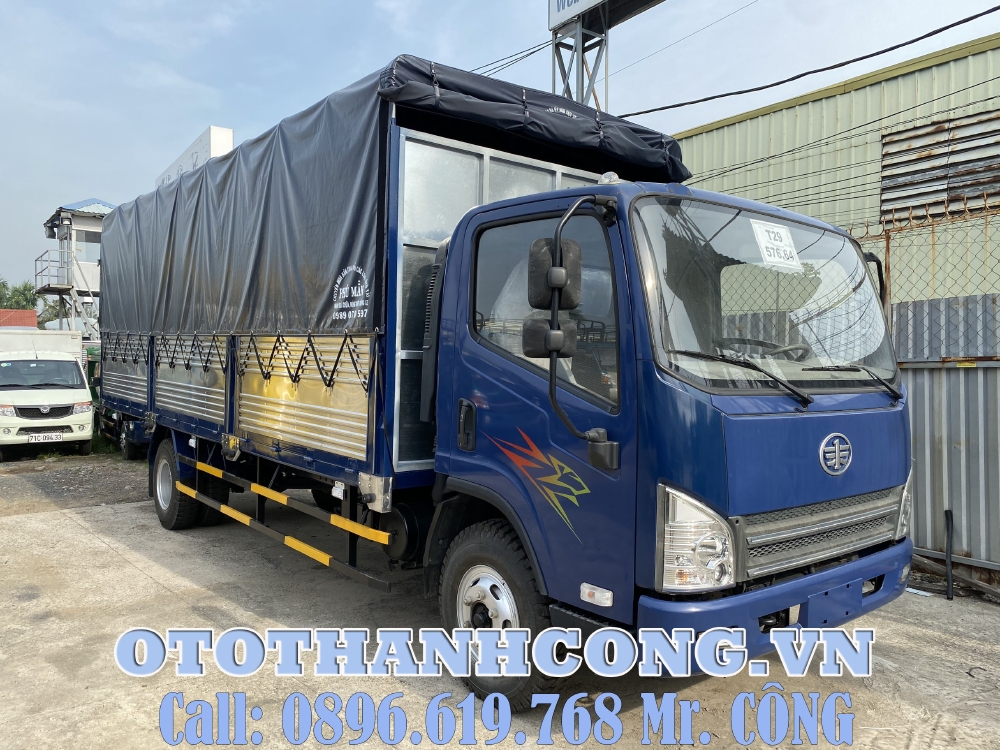 Xe tải Faw 7T3 ga cơ máy hyunfai thùng dài 6.3m
