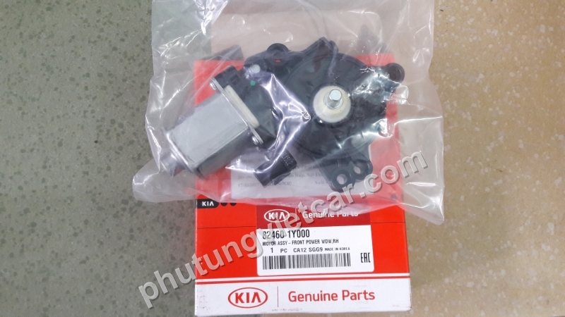 824601Y000 Mô tơ nâng hạ kính cánh cửa trước phải Kia Morning/Picanto