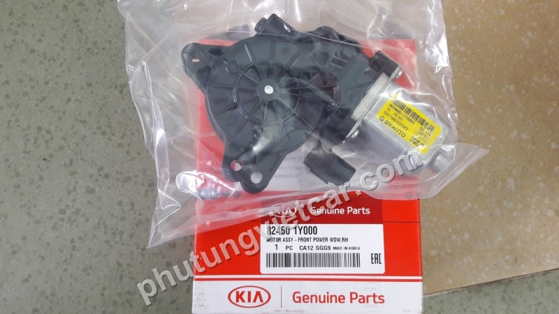 824601Y000 Mô tơ nâng hạ kính cánh cửa trước phải Kia Morning/Picanto