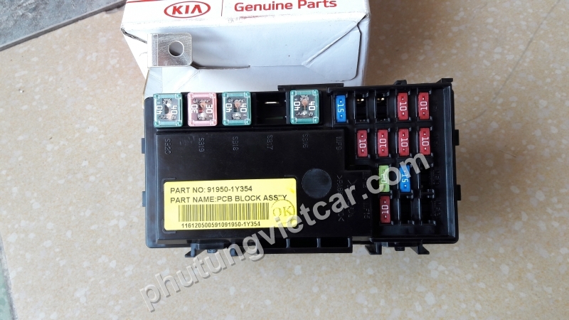 919501Y354 Hộp cầu chì động cơ Kia Morning