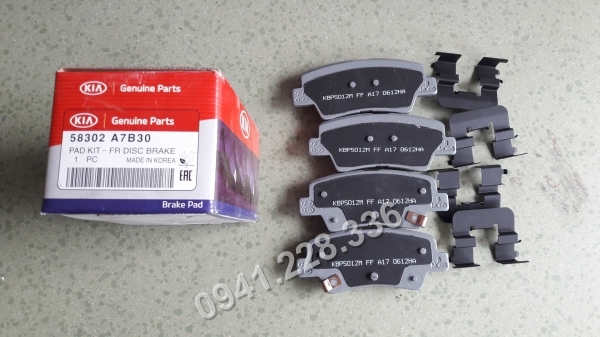 58302A7B30 Má phanh sau Kia K3,Elantra,accent