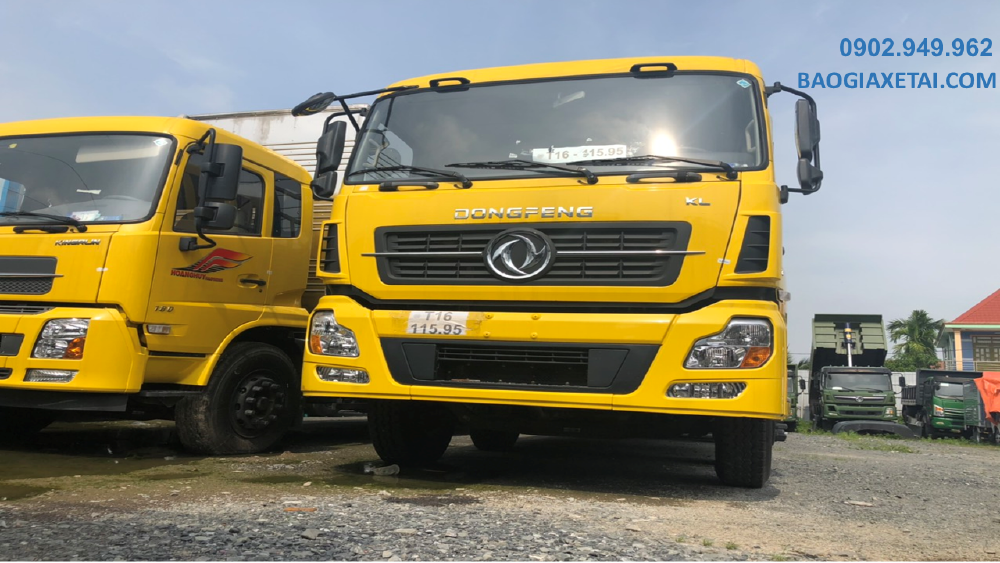 Xe tải 4 chân Hoàng Huy Dongfeng ISL315 tải 17T9 đời 2020 - Giảm giá 20 triệu