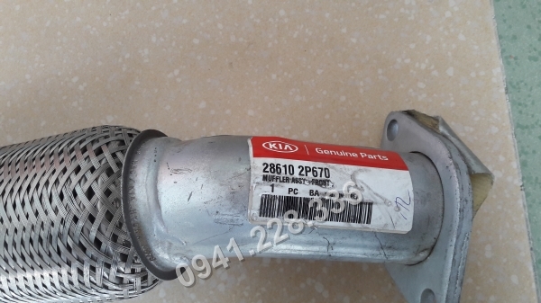 286102P670 ỐNG XẢ ĐOẠN ĐẦU SORENTO