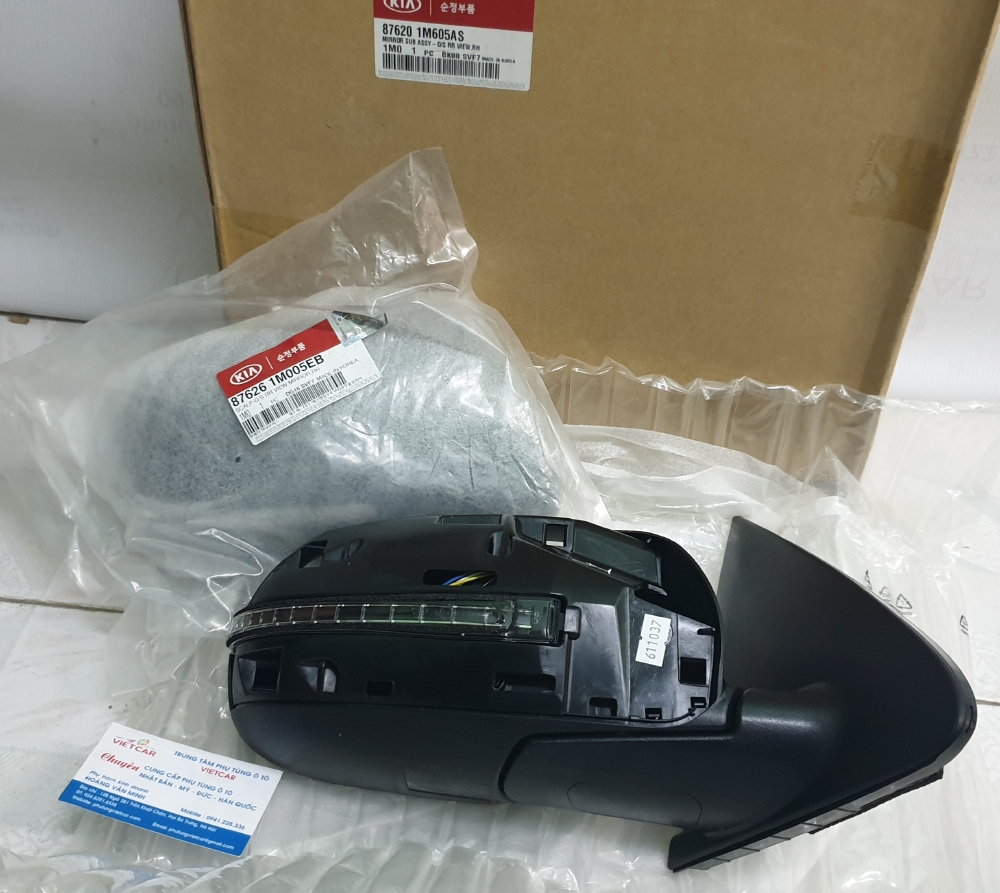 876201M605AS Gương chiếu hậu xin nhan led phải Kia CERATO
